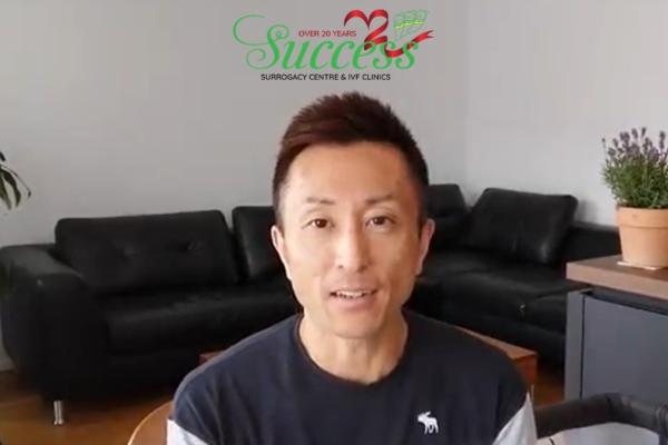 Client video testimonial from Japan about the Success Surrogacy Center